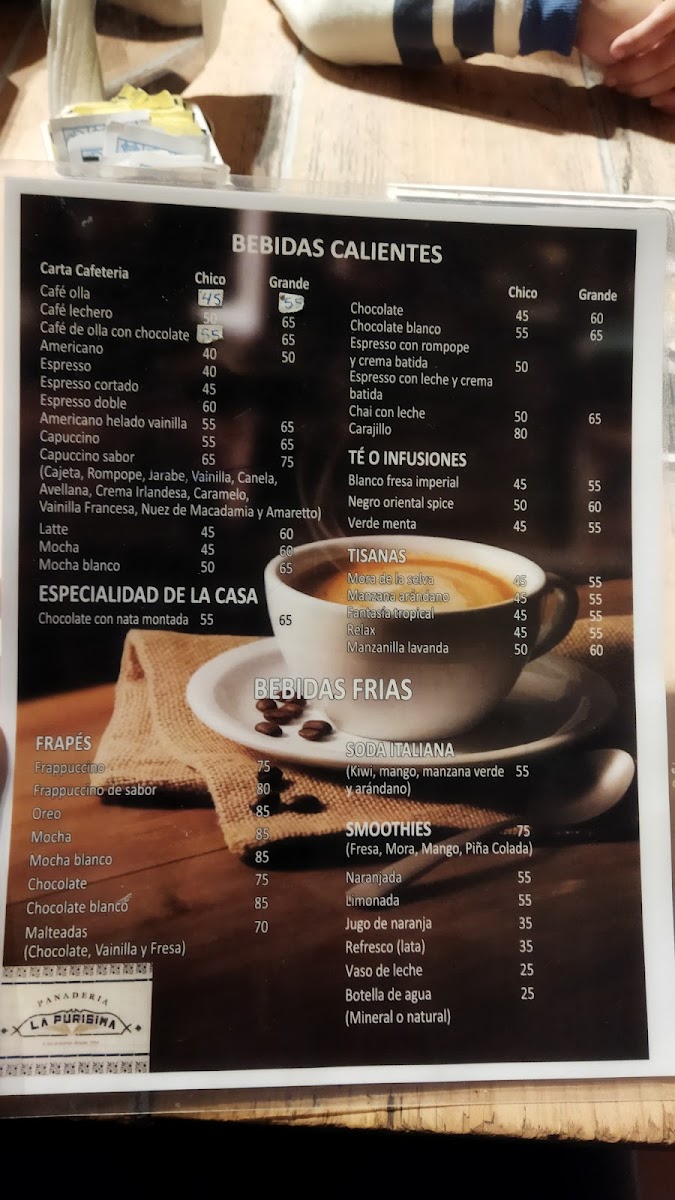 Panadería la Purisima Menu - Image 2
